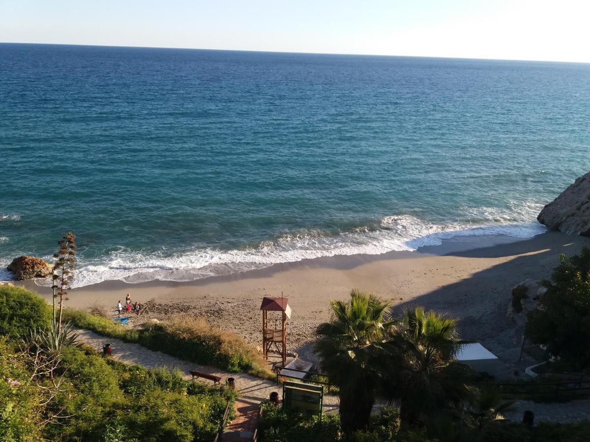 Playa Torrecilla Piscina Centro 2 Habitaciones Nerja Zewnętrze zdjęcie