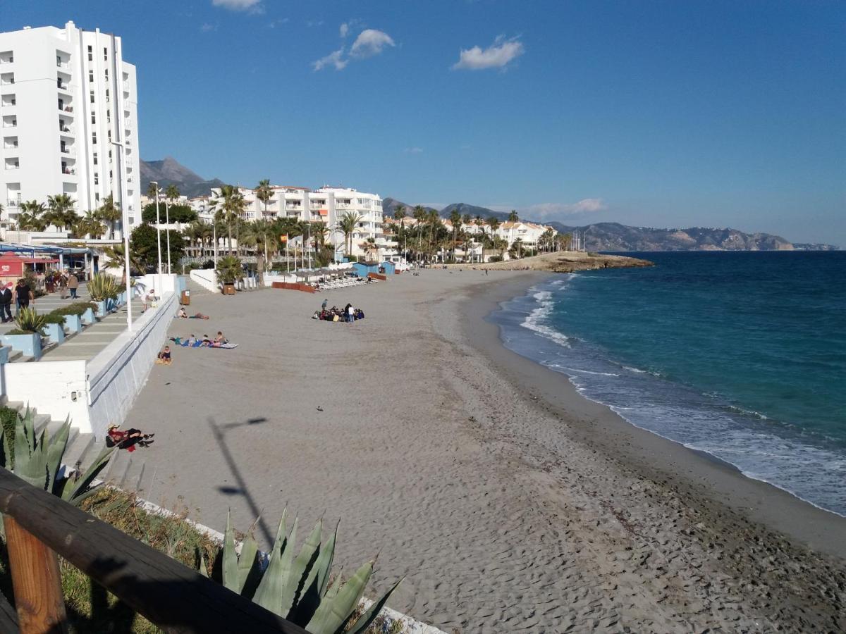 Playa Torrecilla Piscina Centro 2 Habitaciones Nerja Zewnętrze zdjęcie